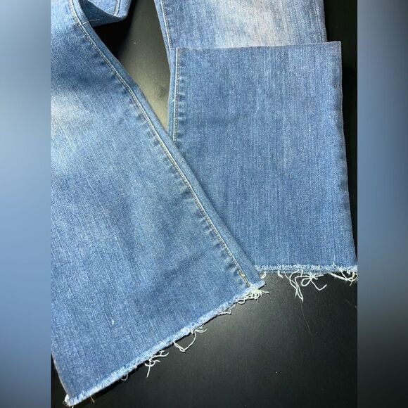 Madewell Cali Demi-Boot Jeans Medium Wash Size 25P EUC - Picture 4 of 9